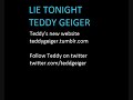 New Teddy Geiger song - Lie Tonight -