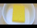 Sulfuric Acid vs Sponge - Chemical Reaction