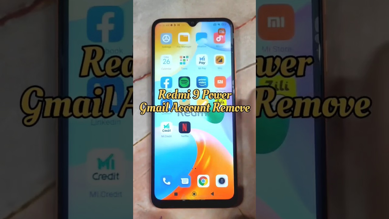 How To Remove Gmail Account From Mi Redmi 9 Power How How To Remove Gmail Account From Mi Redmi 9 Power How