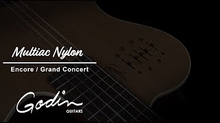 Godin Multiac Nylon Encore Acoustic-Electric Guitar Natural SG