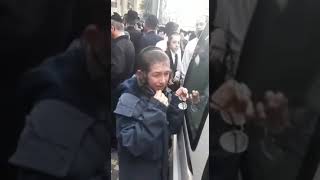 Israeli Boy Crying After Learning About The Petira Of The Sar Hatora, Rabbi Chaim Kanievsky
