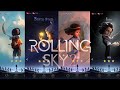 Rolling Sky 2 All levels | Home, Starry Dream, Pharaohs & Fate | Hands reveal