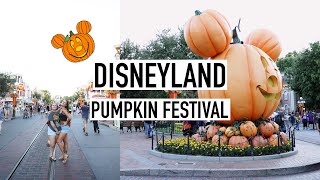 A Festive Day in Disneyland California during Halloween Time