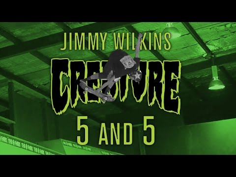 Jimmy Wilkins: 5 & 5 with the Vertical Vampire for Creature Skateboards