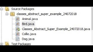 Java - Cl Creation, Inheritance And Abstract Cles - A Rough Primer