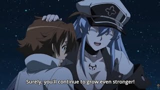 Esdeath X Tastumi moments | Akame ga kill | Cute anime couple