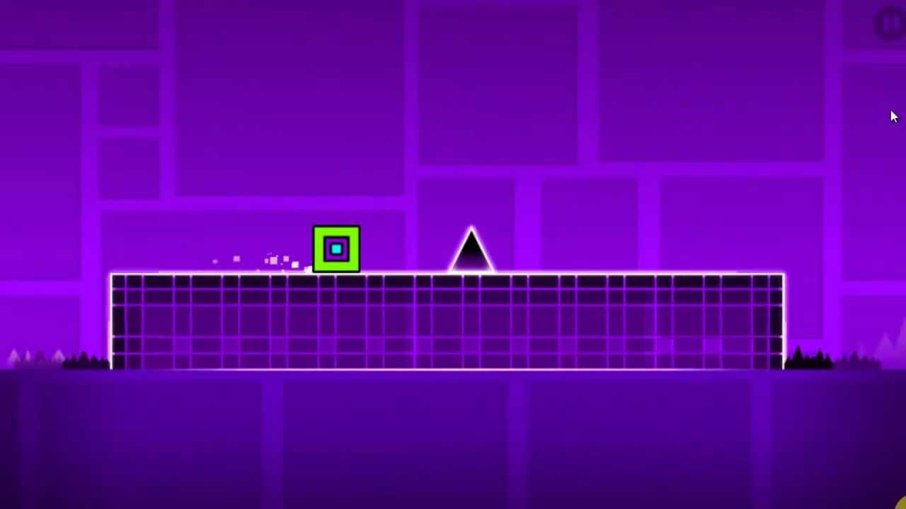 Geometry Dash - Level 1 (Stage 1) Stereo Madness ...