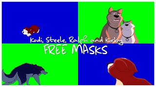 Kodi, Steele, Ralph And Kirby - Free Masks [Credit Me Please]