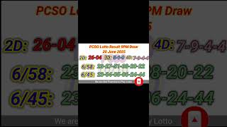 Lotto Result Today 9Pm Live Draw June 20, 2025 Swertres Ez2 Pcso Live Result