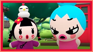 PUCCA | Ring Ring´s way of making a friend | IN ENGLISH | 03x45