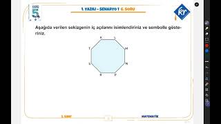 5. Sınıf 1. Dönem Matematik 1. Yazılı Soruları Video Çözümleri