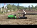 Мотобуксировщик представляет собой малогабаритное транспортное