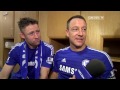 Terry and Cahill: Champagne moment
