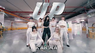 Kpop In Publicone Take Aespa Karina - Up Dance Cover By Kaze From Taiwan 4K