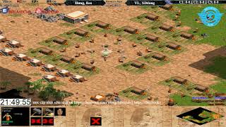 AOE|| 2vs2 Assyrian Hưng Nhổn, Beo vs VaneLove, Xi Măng Ngày 10/09/2017