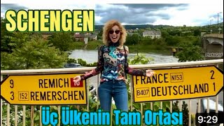 Schengen Üç Ülkeni̇n Tam Ortasi