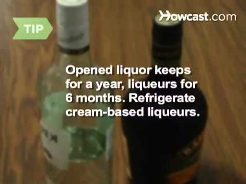Liquor Cabinet made out of a Wooden Ammo Box