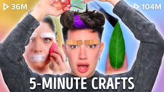 Exposing INSANE 5 Minute Craft Makeup Hacks
