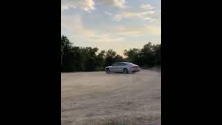 Audi A7 Quattro Drift Stunt On Sand