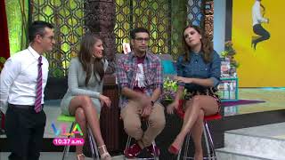 Tania Rincon Hot Legs - Venga La Alegria - 011416