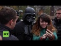 'I’ll replace MPs with computers': Darth Vader campaigns for Ukrainian parliament