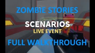 Roblox - ZS Scenario: Live Event Walkthrough (Solo Hard,  Health)