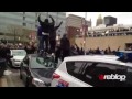 Baltimore Riots Looting Protesters Freddy Gray Protest Erupts In Chaos A Police Cars! (RAW FOOTAGE)