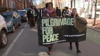 Pilgrimage For Peace Group Marching From Philadelphia To Dc Aims To Make Difference In Gaza