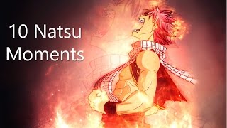 Fairy Tail Dub | 10 Badass Natsu Moments