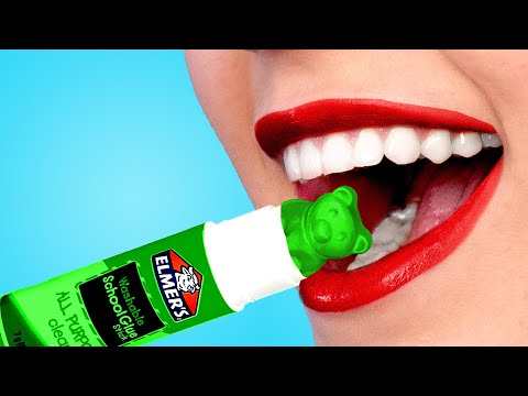Sneaky Food Pranks & Challenges || How To Sneak Food Anywhere by Crafty Panda