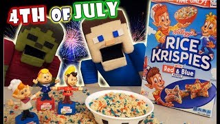 Rice Krispies 4Th Of July Limited Edition Stop Motion Cereal Funko Treats Snap Crackle Pop Unboxing