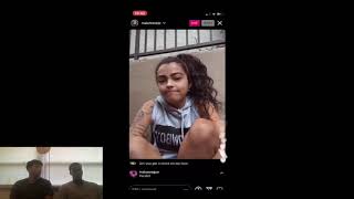 Malu Trevejo Kissed Ryan Garcia Reaction She Cries