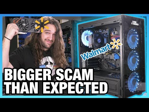 Walmart Gaming PC: How to Do Everything Wrong | Overpowered DTW3