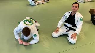 Transition from North South to Mount - BJJ