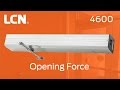 Product Video - The LCN 4600 Series automatic door operator is set at the fact...