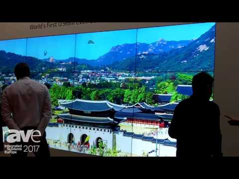 ISE 2017: LG Shows 1.8mm Bezel-to-Bezel Video Wall Solution and 88-inch Ultra Stretch Display