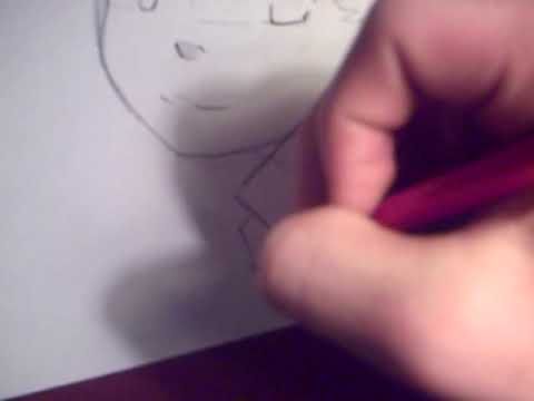 anime boy face sketch. Just a simple anime boy face  3.