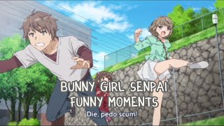 bunny girl Senpai (funny moments)