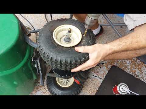 How To Fill Garden Tractor Tires With Washer Fluid | How ...