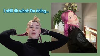 Dying My Hair A Pinkpurple Colour Arctic Fox Virgin Pink And Poseidon