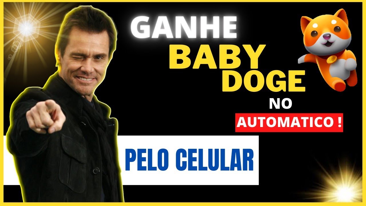COMO GANHAR  BABY DOGE TODOS OS DIAS DE FORMA AUTOMÁTICA PELO CELULAR ! MINERANDO BABY DOGE