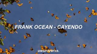 Watch Frank Ocean Cayendo video