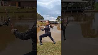 Pescando Com Dois Molinete.