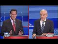 Ron Paul Vs. Rick Santorum on Iran, Santorum Self destructs (8/11/11)