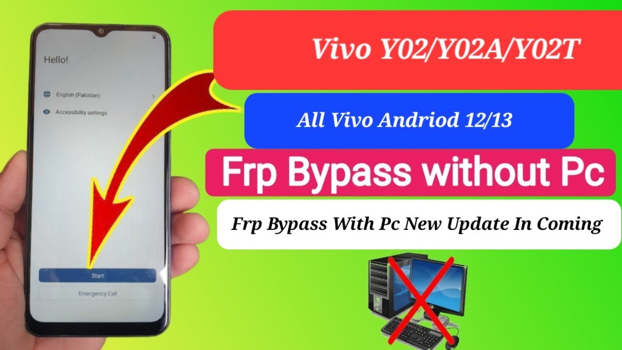 Vivo Y02/Y02A/Y02T FRP Bypass|| Android 12/13| 100% Vivo Y02/Y02A/Y02T FRP Bypass|| Android 12/13| 100%