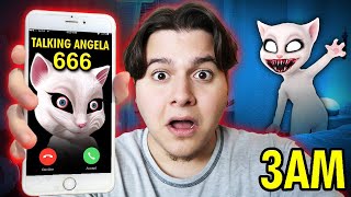 Gece 3Te Talki̇ng Angelaya 666 Demeyi̇n Kafayi Yedi̇