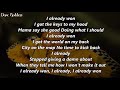 Kehlani - Already Won (Lyrics)