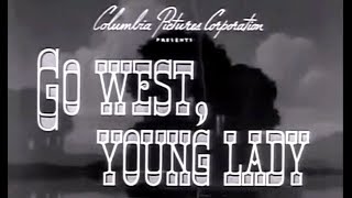 Go West Young Lady 1941 Bob Wills, Glenn Ford, Ann Miller