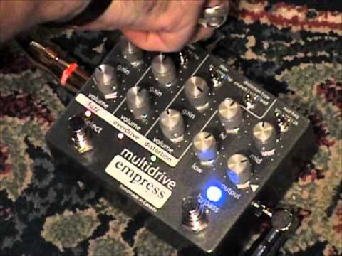 Empress Effects Multi Drive guitar effects pedal demo