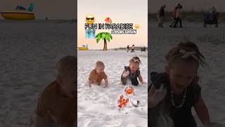 Lil Cuties Playing In The Sand